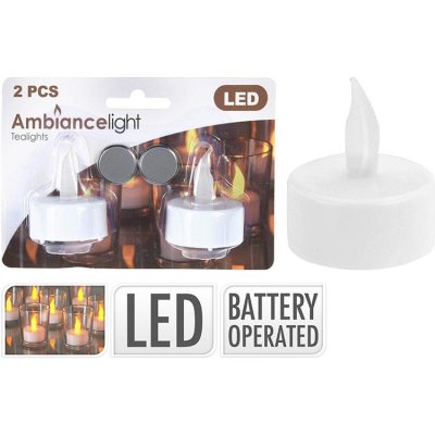 WAXINEKAARSJE LED 2X (INCL BATTERIJEN) - Ax5990000 composition 001 20 05 20  - 0025135