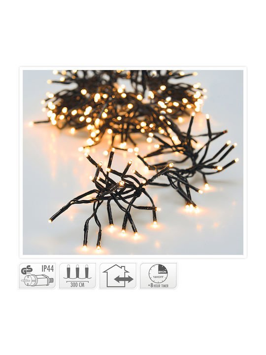 CLUSTER VERLICHTING 384LED 3M IP44 WW - Ax8550310 - AX8550310