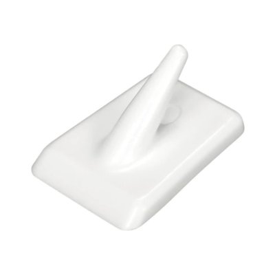 FACKELMAN ZELFKLEVENDE HAAK 2ST WIT - Fackelmann fackelmann basic zelfklevende haken 2 s - *0010216867