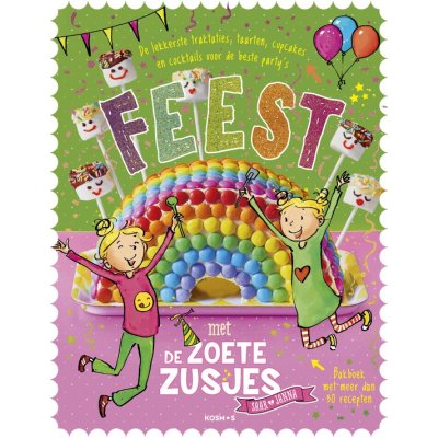 BOEK FEEST MET DE ZOETE ZUSJES BAKBOEK - Feest zz - 655-8311