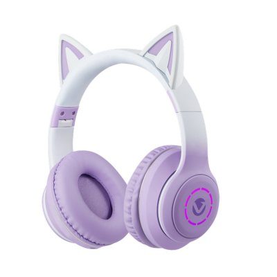 KOPTELEFOON BT VULCANO KAT PURPLE - Koptelefoon cat purple - 690-8160