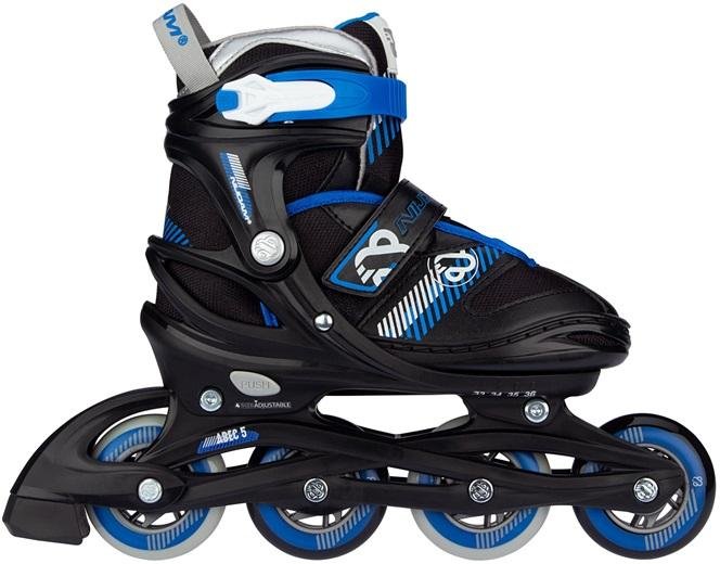 NIJDAM SKATES VERSTELBAAR GO 29-32 ZWART - N20aa03 1 2 - N20AA03C