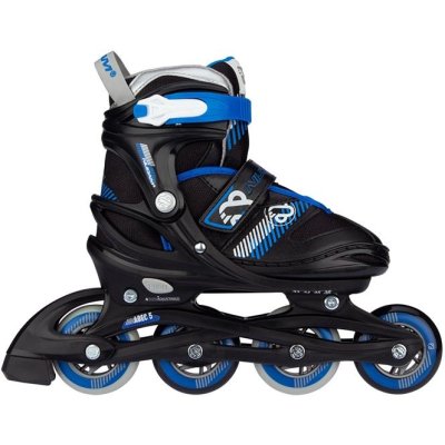 NIJDAM SKATES VERSTELBAAR GO 37-40 ZWART - N20aa03 1 - N20AA03B