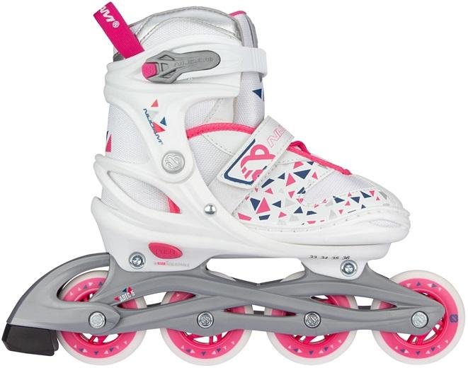 NIJDAM SKATES VERSTELBAAR GO 33-36 ROZE - N20aa04 1 - N20AA04A
