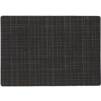 PLACEMAT 30 X 43 CM LISO NEGRO - Pla - *0010217530