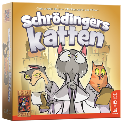 SPEL SCHR&Ouml;DINGERS KATTEN - Schrodingerskatten l - 999-SCH01