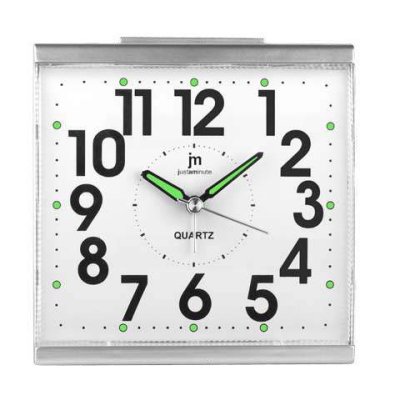 WEKKER JUST A MINUTE ROBUUST ZILVER - Sveglia quarzo mov sincro silver - JA7090S
