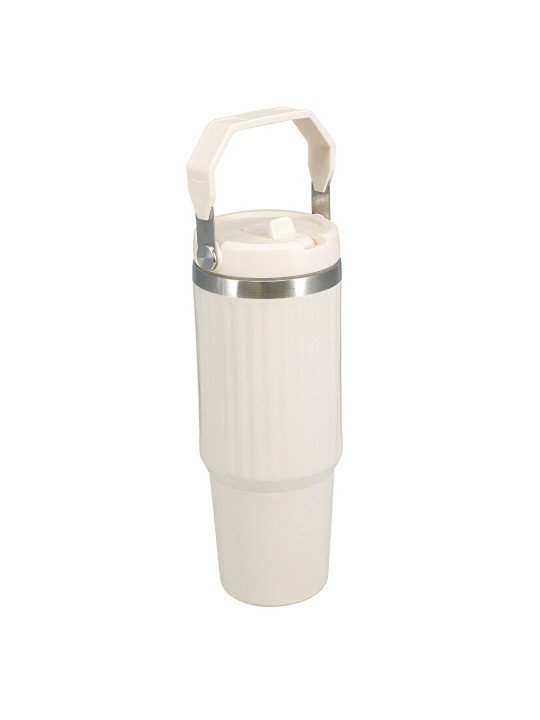 ISOLEERKAN MET HANDVAT 900ML MALIBU ASS. - Termos stalowy z uchwytem varmo 900 ml - 526000170